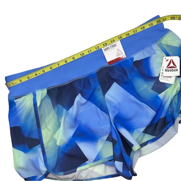 Reebok Women’s Blue Evolution Short Size S L XL 3XL - Picture 10 of 10